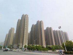 合肥保利香檳國際小區百葉窗、樓梯扶手定制